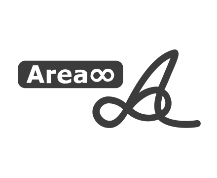 オリジナルブランドロゴ「Area∞」